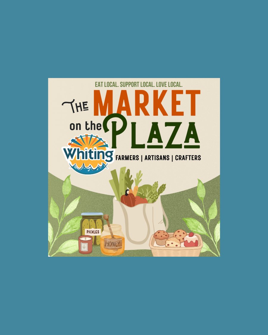 Farmers market in Whiting